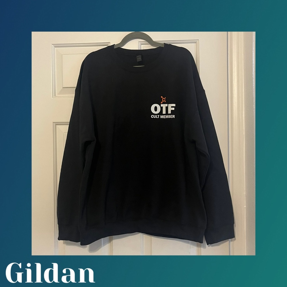 OTF - Gildan Black Men's Sweater